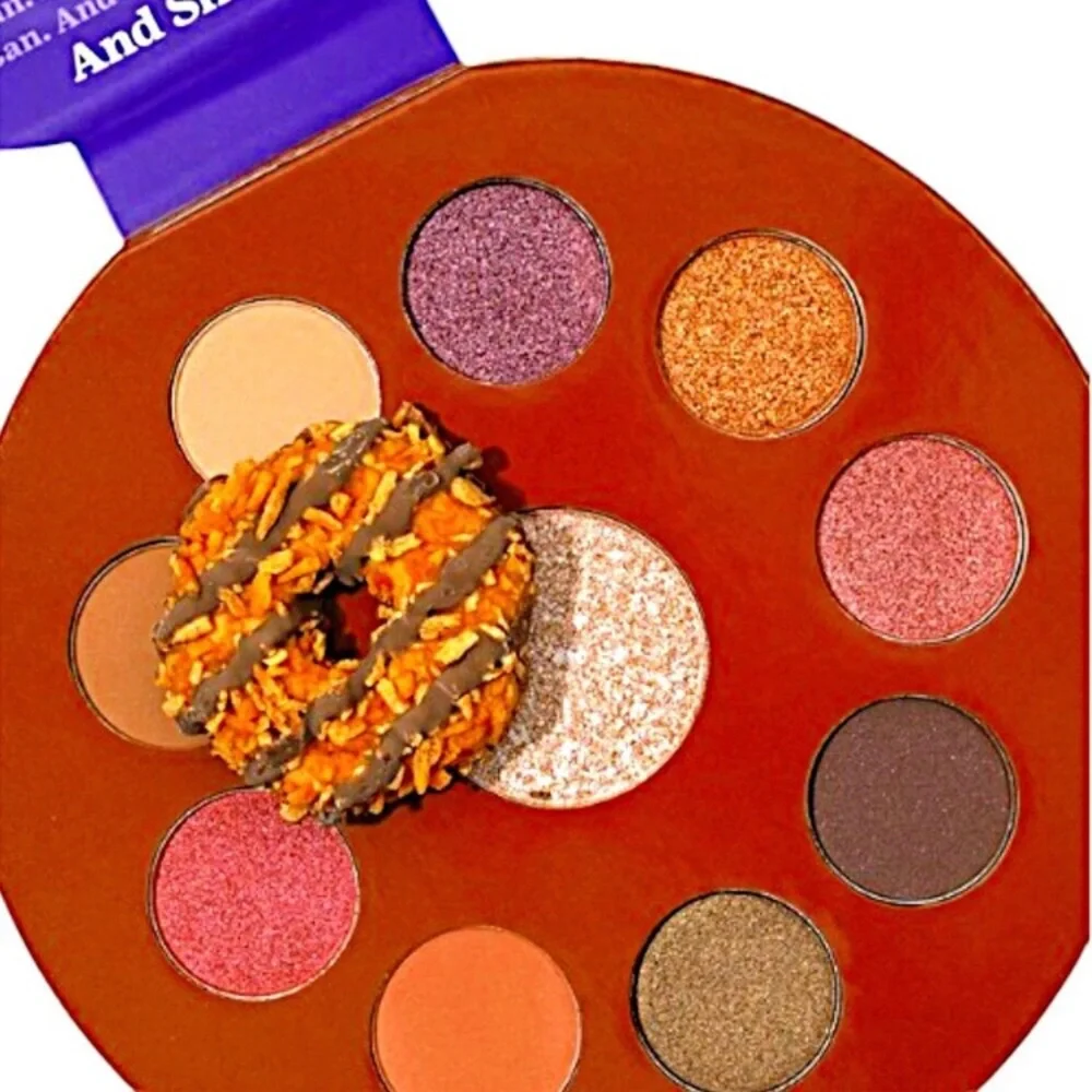 ☀️ Hard Candy Girl Scouts Coconut Caramel Cookie Crush Eyeshadow Palette